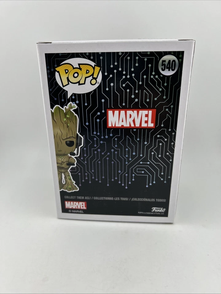 Funko Pop! Vinilo: - Groot (Gamer) - Gamestop - Chase - #540 Foto 3 de 4