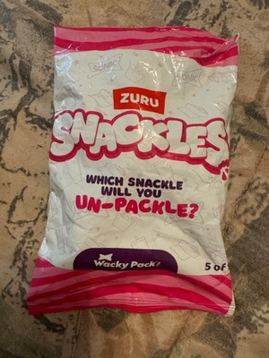 Sonic Zuru Snackles Wacky Pack! Mini Brands 5 Of 9 Sundae Sloth Squish Toy, New