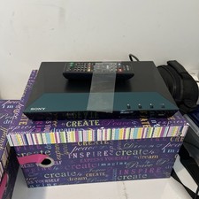 Sony BDP-S3100 Blu-ray and DVD Player Wi-Fi Streaming W/ Remote-Tested  Working