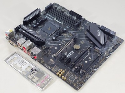 MSI X470 GAMING PLUS MAX AMD X470 ATX DDR4 AM4 Ryzen Motherboard