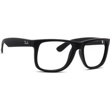 Ray-Ban Sunglasses Frame Only RB 4165 Justin 622/6G Black Square Italy 54 mm