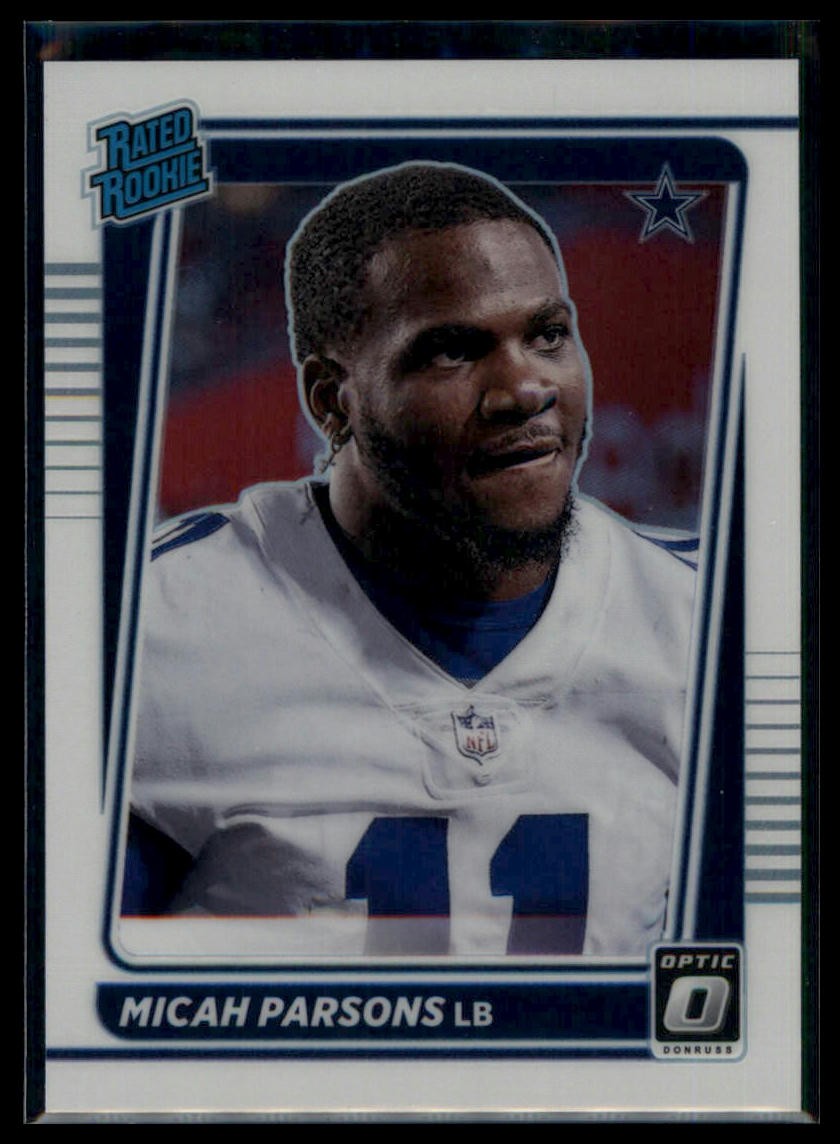 Micah Parsons 2021 Donruss Optic #245 Holo Variation