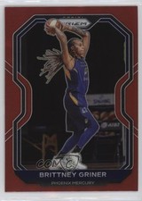 2021 Panini Prizm WNBA Red Prizm 272/299 Brittney Griner #31 09br