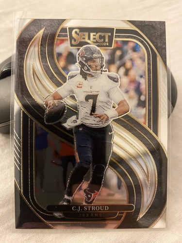 CJ Stroud - 2024 Panini Select #128 Premier Level Base - Houston Texans