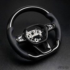 Carbon Fiber Perforated Steering Wheel For Honda Civic Accord 11th 20222024 Carbon Fiber Perforated Steering Wheel For Honda Civic Accord 11th 20222024