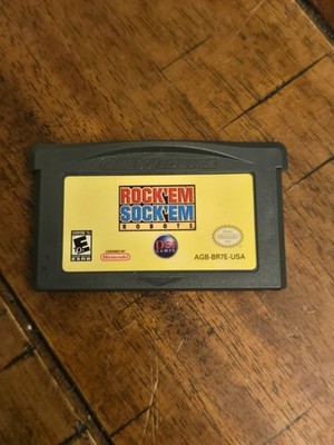 Nintendo Gameboy Advanced - Rock'EM Sock'EM Robots - Game Cart Only - VG02