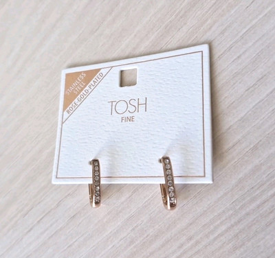 Creolen Rosegold Tosh Neu
