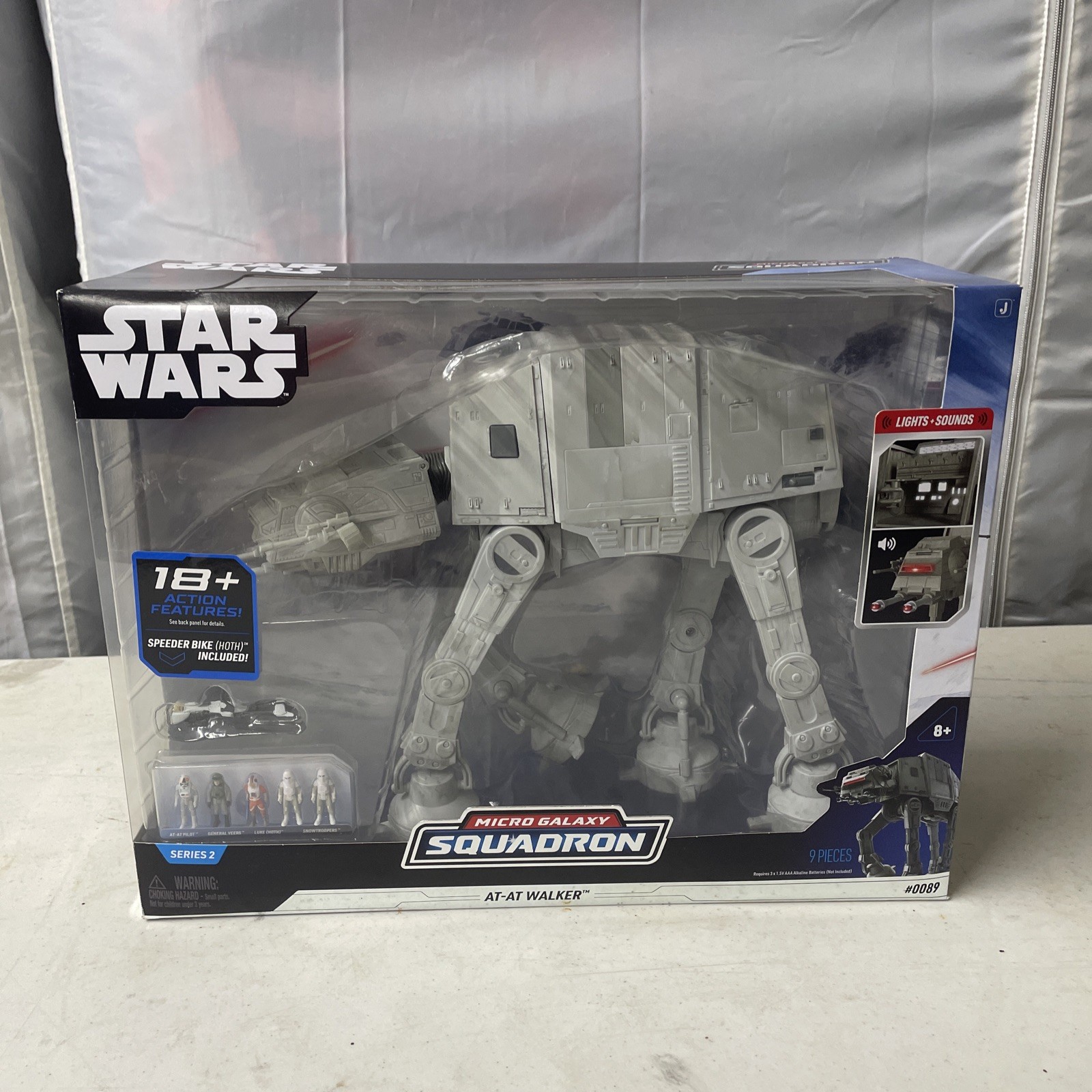 Star Wars Micro Galaxy Squadron Hoth AT-AT Walker #0089 Jazw