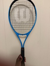 Wilson Ultra Power Tennis Racket Blue Adult 27in Oversize Lightweight Comfort