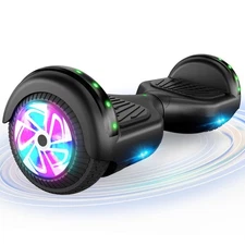 New 6.5'' Hoverboard Bluetooth Speaker LED Wheels Self-Balancing Hoverboard