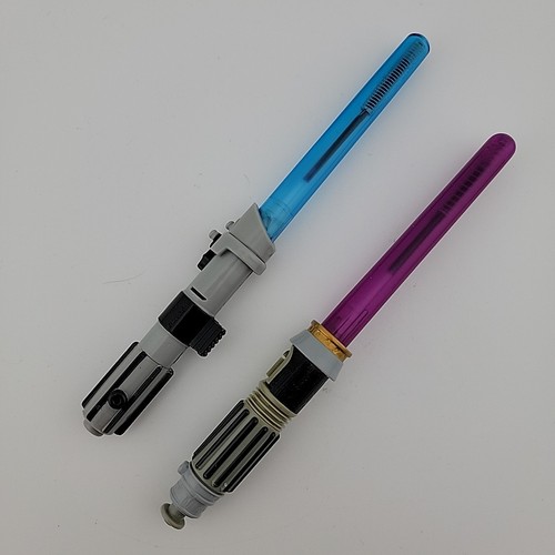 2002 General Mills Star Wars Lightsaber Pens Used