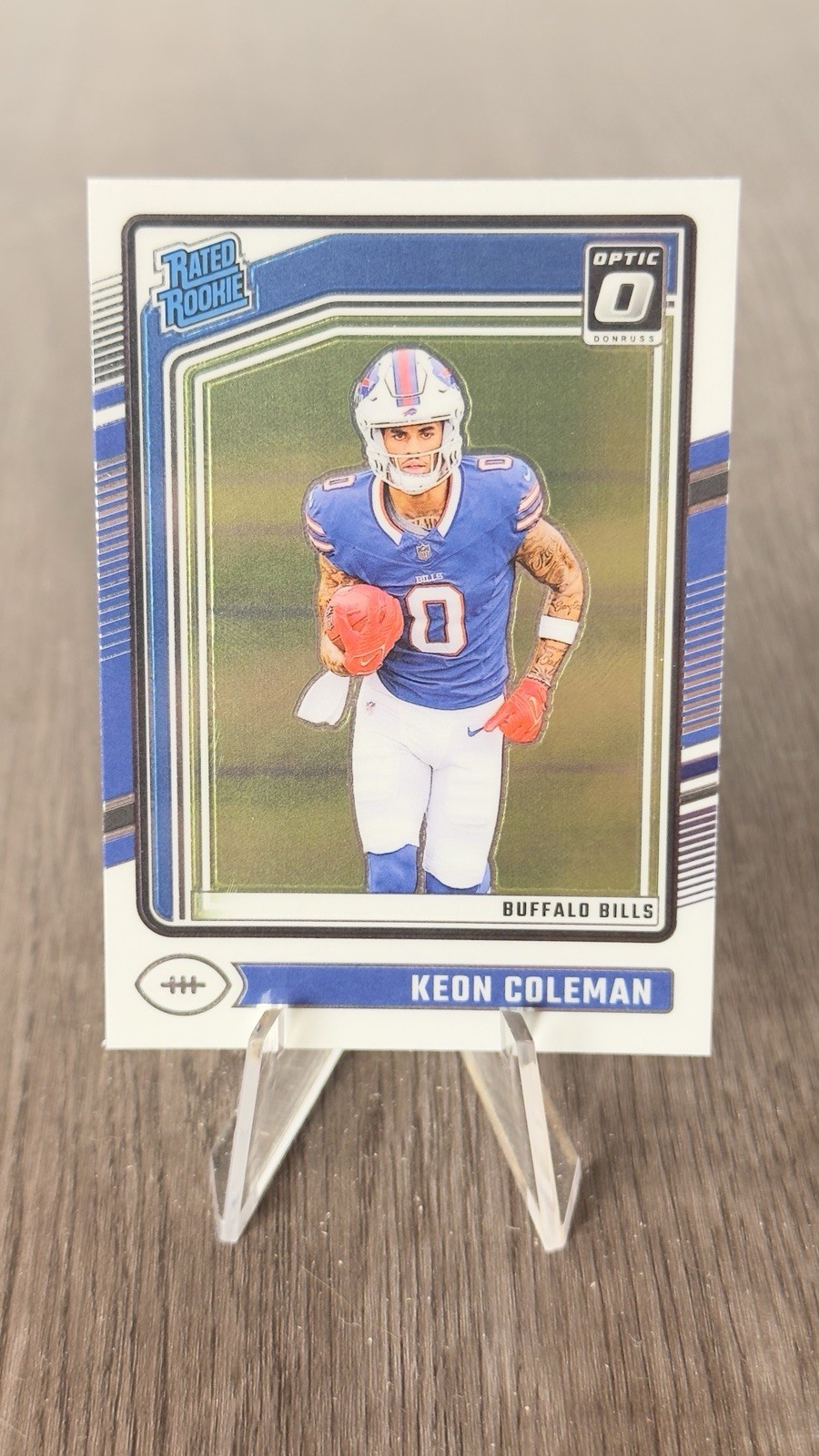 2024 Panini Donruss Optic - Rated Rookie Keon Coleman #263 (RC)