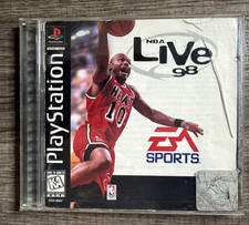 NBA Live 98 - Sony Playstation 1 PS1 - EA Sports - Acceptable Condition