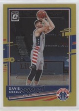 2020-21 Panini Donruss Optic Gold Prizm 5/10 Davis Bertans #141 11t9