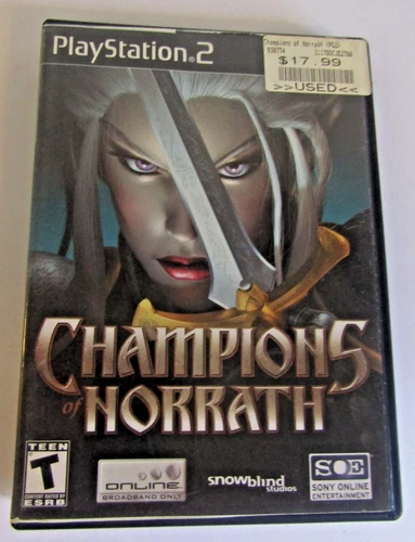 Champions of Norrath Sony PlayStation 2 PS2 2004 Complete CIB TESTED Role Play