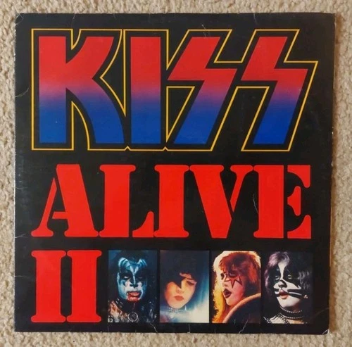 Kiss: Alive II 1977 Casablanca 2lp Complete OIS's Booklet Tattoos Merch Insert