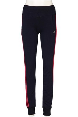 adidas Stoffhose Damen Hose Pants Chino Gr. S Baumwolle Marineblau #k16ckx8