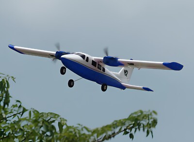 RC Airplane Aircraft XFLY Partenavia P68 Twin Engine Park Flyer Plane 850mm PNF