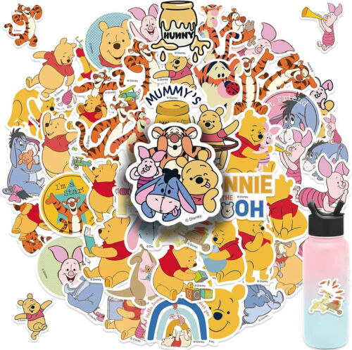 50 Stck. Kinder Winnie Puuh Aufkleber, Cartoon Sticker Wasserdicht Vinyl Sticker - Bild 8 von 8