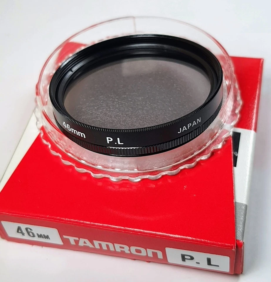 Genuine 46mm Tamron PL Polarizer Polarizing Lens Filter 46 mm 46PL Japan E46 - Image 2 of 4