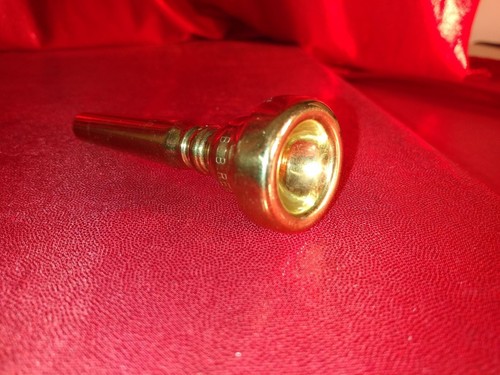 BOB REEVES 40 Goldplated Trumpet Mouthpiece - Picture 2 of 5