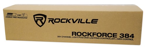 Rockville ROCKFORCE 384 Channel Light/Fog DMX Lighting Controller + MIDI Control - Picture 7 of 7