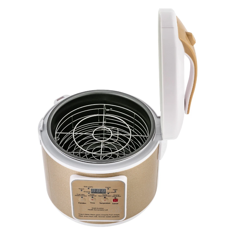 6L 90W Intelligent Automatic Black Garlic Fermenter Maker Machine Timable Box us - Image 4 of 4