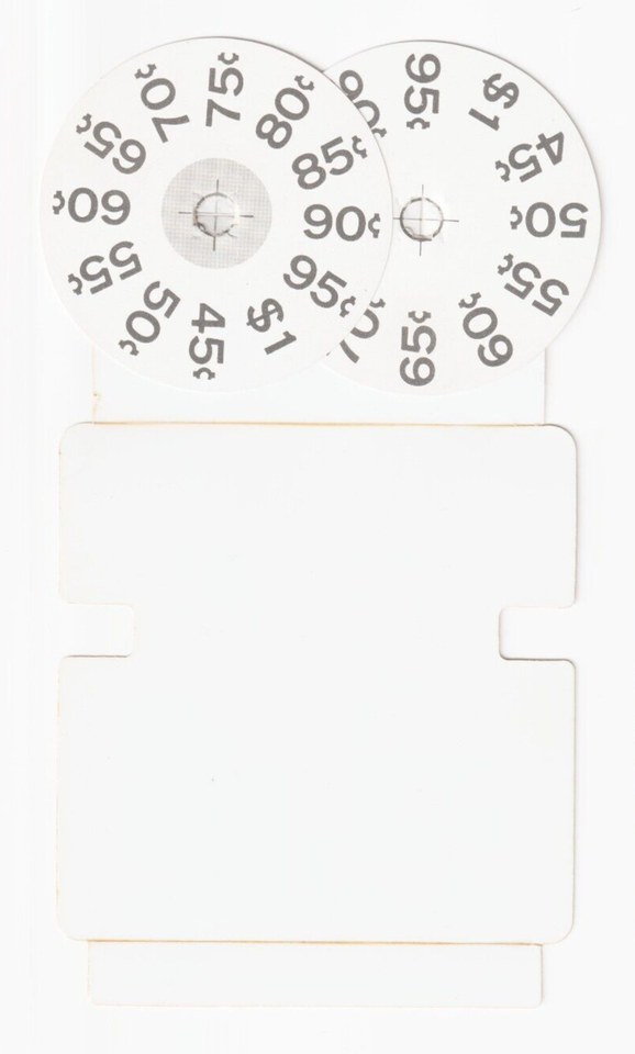 C1965 NOS LOT Cigarette Machine Vending Label Advertising Sticker