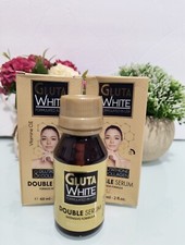 2 Pack Gluta White Double SERUM Wiith Glutathione  Collagen 60ml Expires 07/25