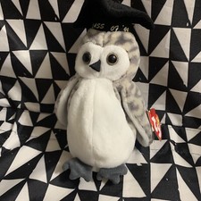 Ty  WISER  the Owl Class of '99 Original Beanie Baby 1999