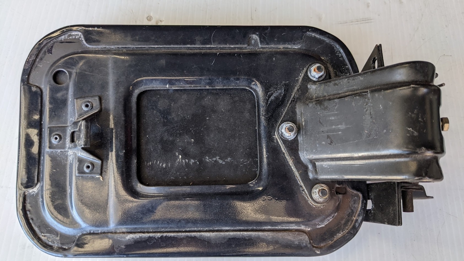 98 ROLLS ROYCE SILVER SPUR BENTLEY GAS CAP LID COVER WITH HINGE