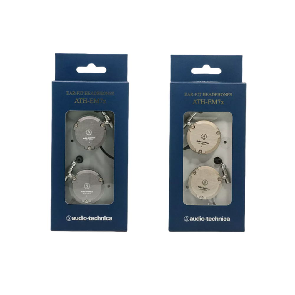 Audio-Technica ATH-EM7X Import Series Adjustable Aluminum Clip-On