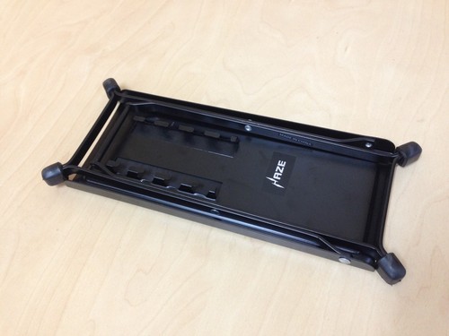 Guitarra Haze GS017 altura ajustable, estructura metálica reposapiés/escalón, negro - Imagen 4 de 12