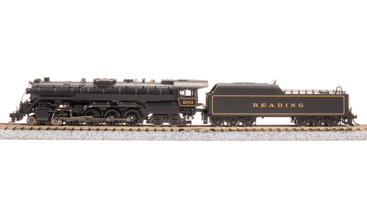 Broadway Limited 7402 N Reading T1 4-8-4 In Service Version Smoke Steam  #2115