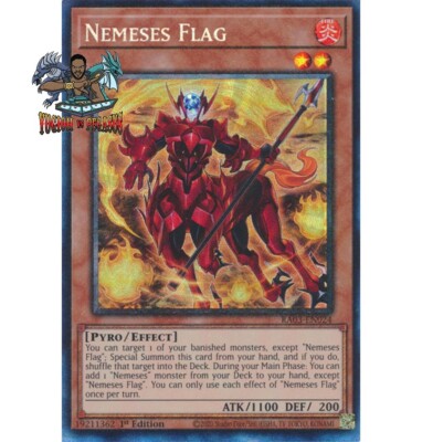 Yugioh! 1x Nemeses Flag RA03-EN024 Collector's Rare 1st Ed NM | eBay