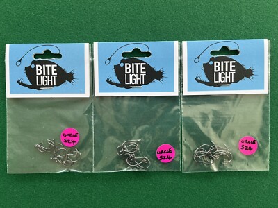 Circle Hooks Gr. 4 - Bitelight Perchmaster 3 Packungen 30 Haken