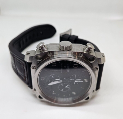U Boat Thousands of Feet Chronograph Swiss Automatic, Rear