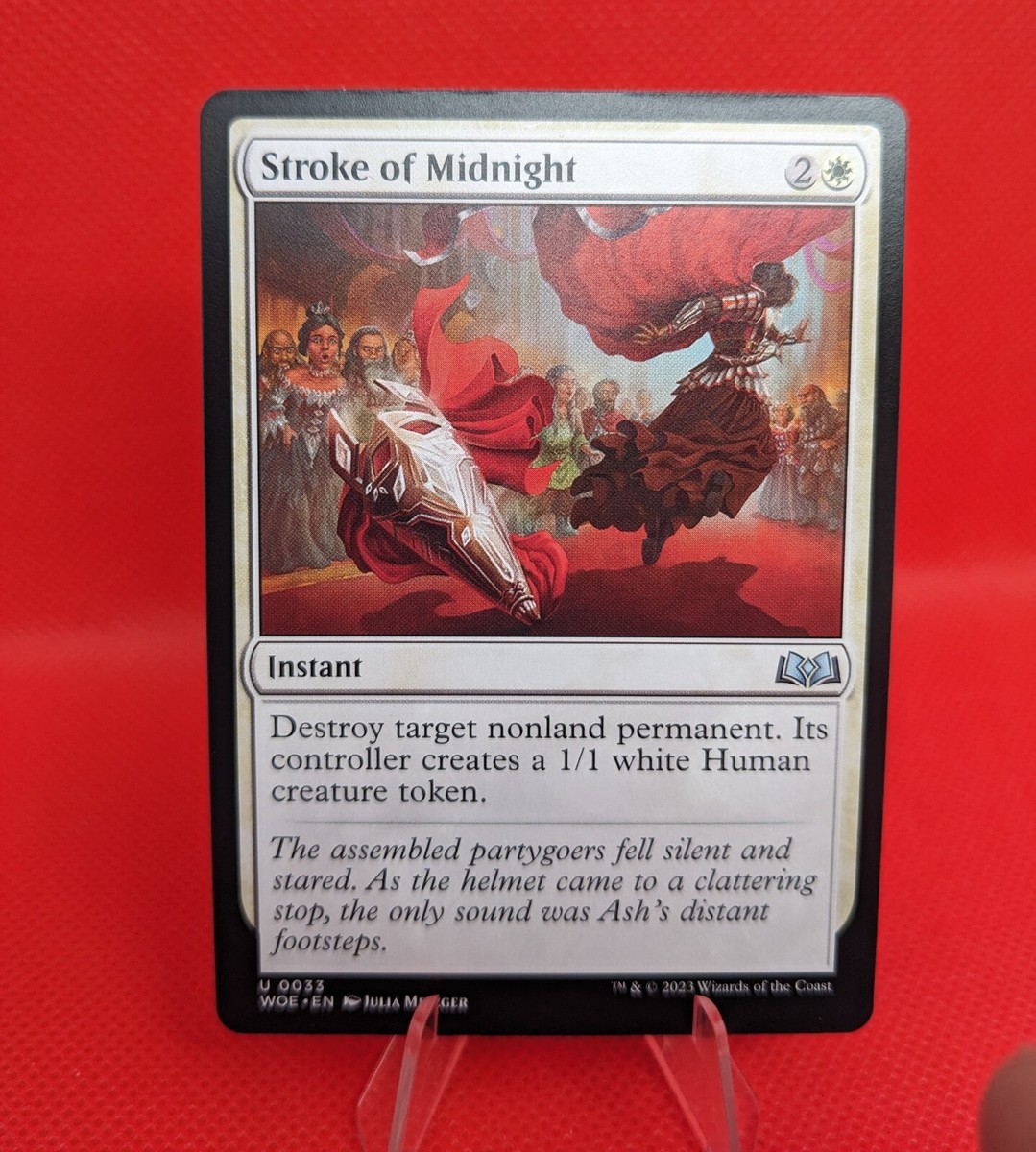 MTG Stroke of Midnight 375 Wilds of Eldraine Magic MTG Stroke of Midnight 375 Wilds of Eldraine Magic
