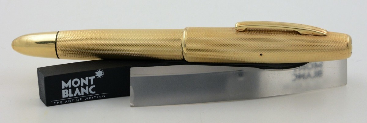 Vintage MONTBLANC 144 Füller 50er 585 Gold fountain pen solid gold