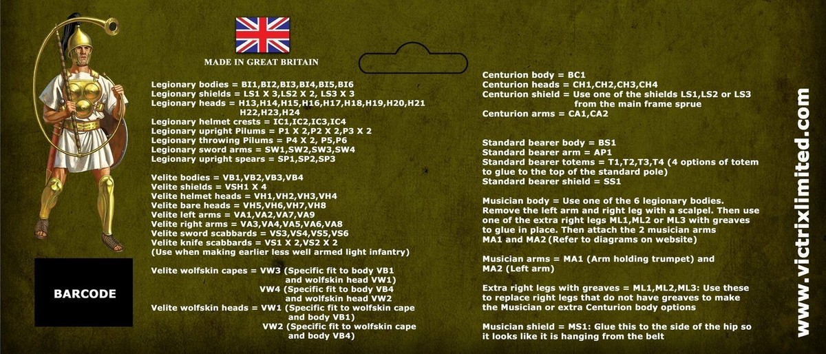 Victrix 28mm Rome's Legions Of The Republic (I) In Chainmail - Wonderland Models | VXA0007 | £32.99 - Foto 12