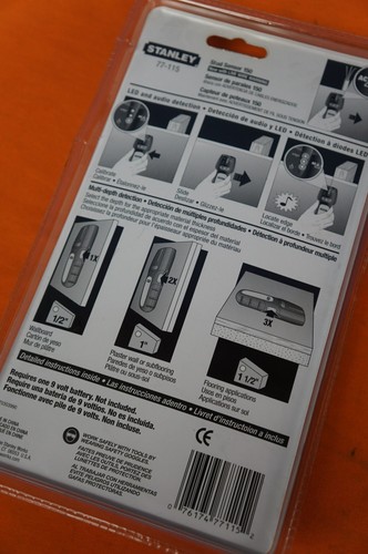 Stanley Electronics Stud Finder Sensor 150 77-115 New In Package - Picture 2 of 2