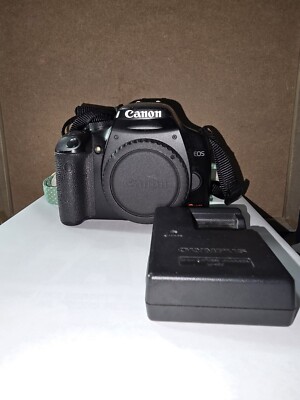 CANON EOS REBEL XSI DS126181 BLACK PORTABLE 12.2MP DIGITAL SLR CAMERA NO LENS