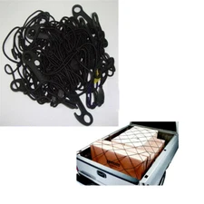 6x8 ft Elastic Bungee Cargo Net with Hooks 72" x 96" Truck Bed & Trailer Netting