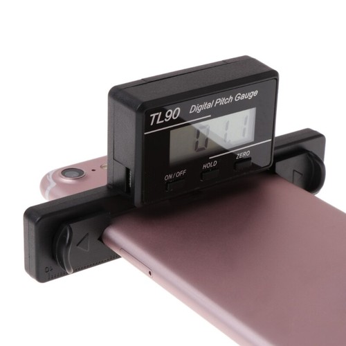 TL90 Digital Pitch Gauge LCD Backlight Display Blades Angle Measurement Tools - Picture 5 of 9