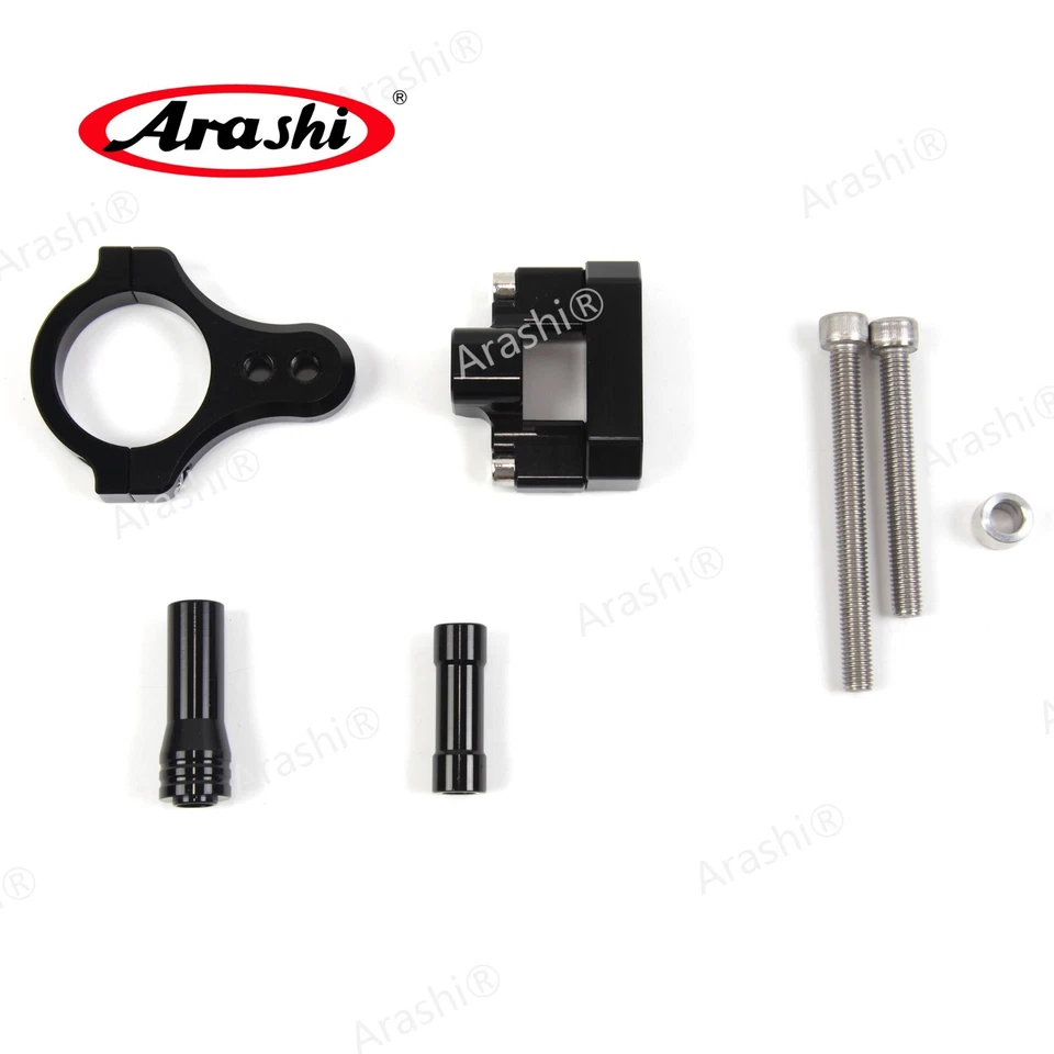 Estabilizador amortiguador de dirección Fit Yamaha YZF R3 2015 2016 2017 + soportes YZF-R3 Foto 2 de 4