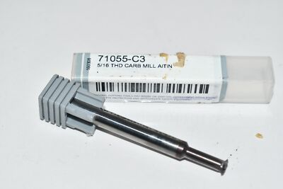 NEW Harvey Tool 71055-C3 5/16'' 0.2400'' Thread Milling Cutters - Single Form - 
