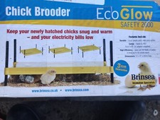 Brinsea Chick Brooder EcoGlow Safety 2000 Large Adjustable 50 Chicks 50 Watts