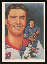 1983 Cartophilium Hockey Hall of Fame #215 Andy Bathgate Card TCCCX