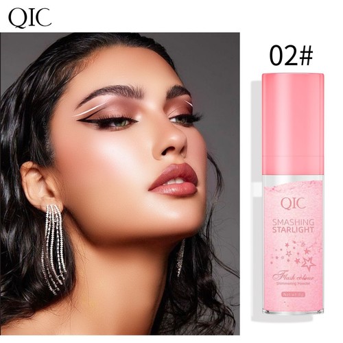 3 Colour Highlighter Powder Shimmer Contour Blush Powder For Lip Face Body Hair - Picture 7 of 12