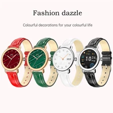 Luxury Smart Watch Women Lady Girl Bluetooth Bracelet for Android iOS Cell Phone